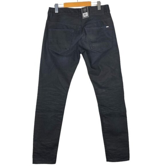 G-star Raw Men's Black Occotis 3301 Slim Jeans Restored Distressed US 31 X 34 - Picture 2 of 16